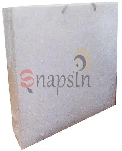 White Paper Bag, For Shopping, Capacity : 5kg