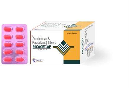 Aceclofenac Paracetamol Tablets, Packaging Type : Alu-Alu Pack