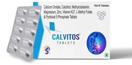 Calvitos Tablet, Packaging Type : Box