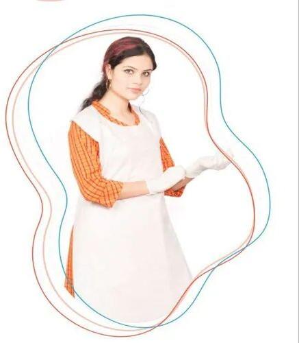 PE Disposable Laminated Apron, Size : 28 X 45 Inch