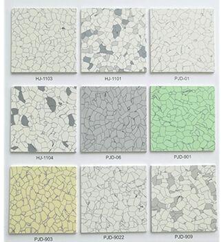 Poly Vinyl Chloride Conductive Static Dissipative Tiles