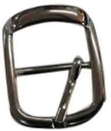 Polished Alloy Belt Buckle, Pattern : Plain