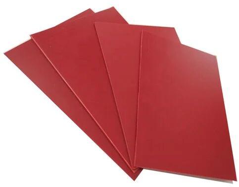 Rectangular Red ABS Sheet, Size : 6 X 3 Feet