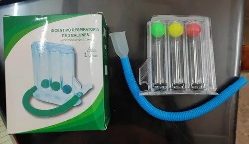 PVC Three Ball Lung Exerciser