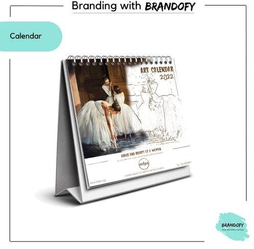 Paper Custom Printed Table Calendar