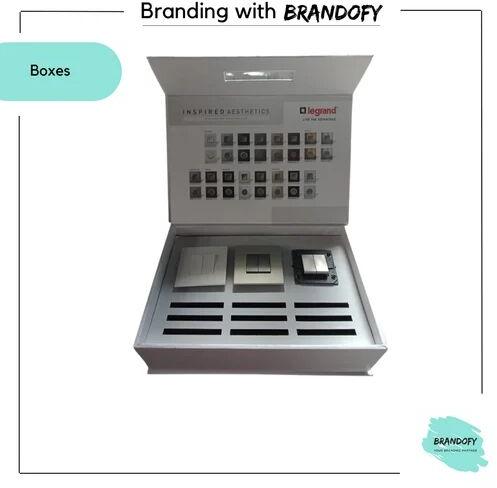 Rigid Packaging Boxes, Color : White