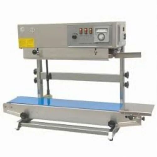 Stainless Steel Automatic Band Sealing Machine, Voltage : 110V-220V