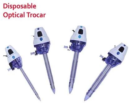 Plastic Laparoscopic Trocar, Size : 5, 10, 12, 15 Mm