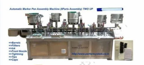1000-2000kg Pneumatic Polished Marker Pen Assembly Machine, Specialities : Rust Proof, Long Life, High Performance