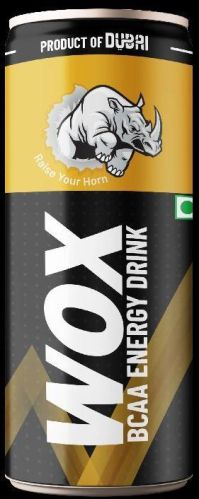 Wox Energy Drink BCAA Edition, Packaging Size : 250 ML