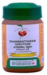 Vaidyaratnam Dhanwantharam Ghrutham, Packaging Type : Plastic Bottle