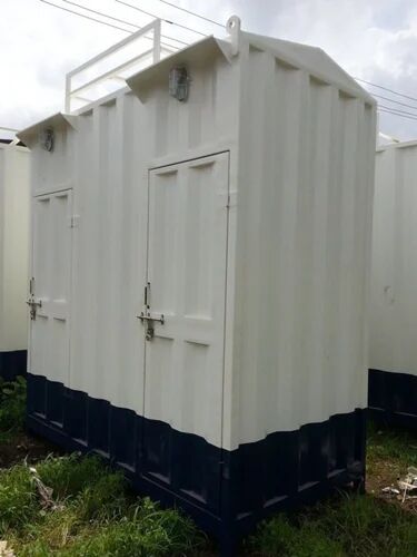 Mild Steel Modular Mobile Toilet, Size : 1150 X 1150mm X 2300mm