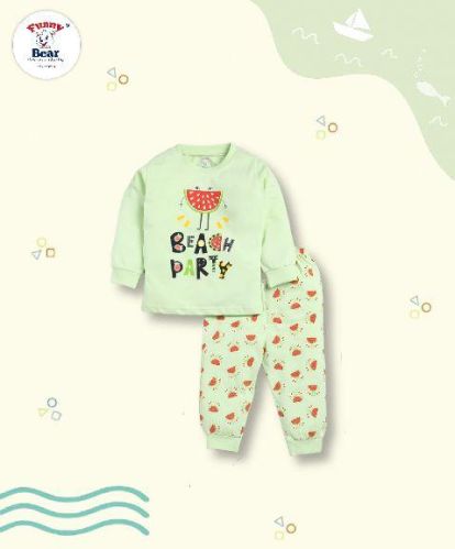 Funny Bear Baby Boys and Girls Clothing Set