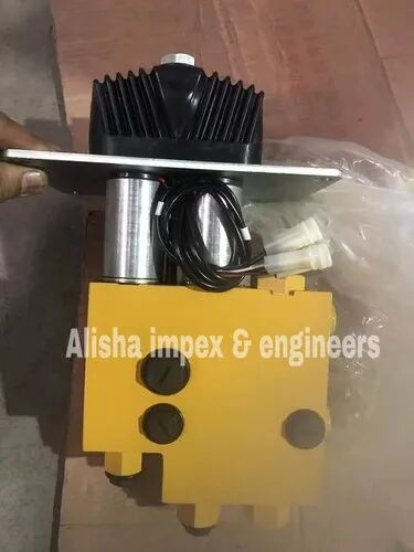 Iron Body Pilot Lever Control Valve, Color : Yellow