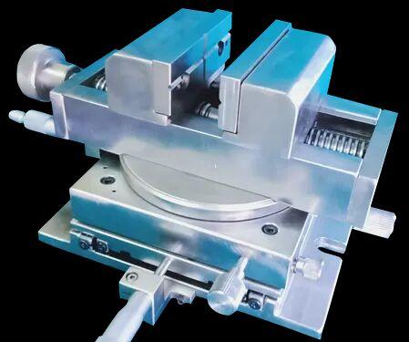 Precision Xy Rotary Table, Color : Silver