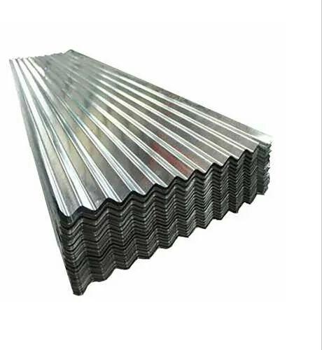 Galvanised Iron GI Profile Sheet, Color : Silver