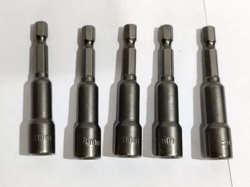 Stainless Steel Screwdriver Magnetic Nut Setters, For Industrial