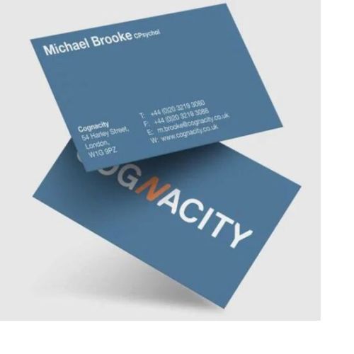 Paper Personal Business Card