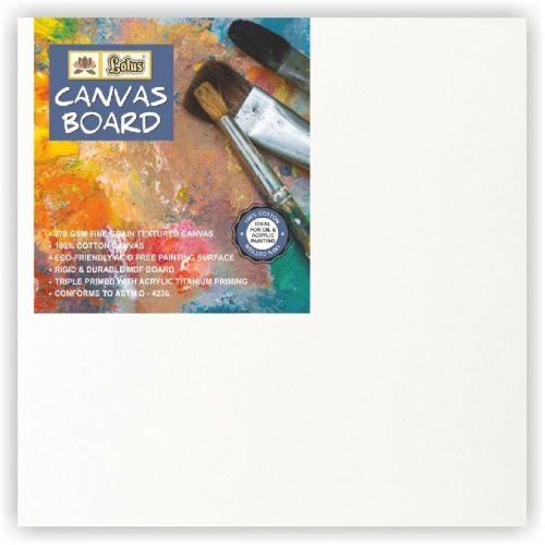 100% Cotton Lotus Canvas Board
