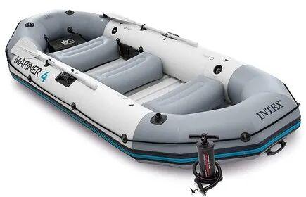 PVC Inflatable Boat, Color : Orange