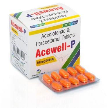 Aceclofenac and Paracetamol Tablets