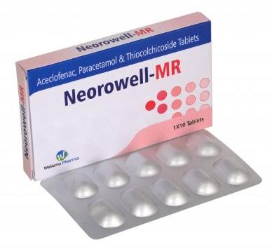 Aceclofenac Paracetamol and Thiocolchicoside Tablets