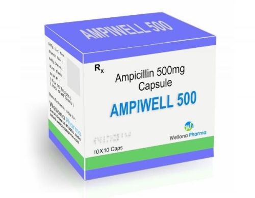 Ampicillin Capsules, Composition : Ampicillin 