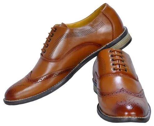 Leather Mens Brogue Shoes, Size : 6-10