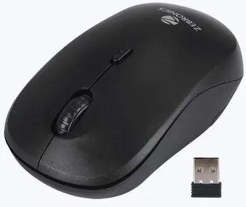 Plastic Zebronics Mouse, Color : Black