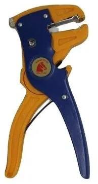 Mild Steel Automatic Wire Stripper Cutter, Color : Yellow / Blue