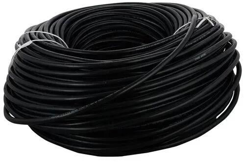 PVC Polycab Submersible Cable, Color : Black