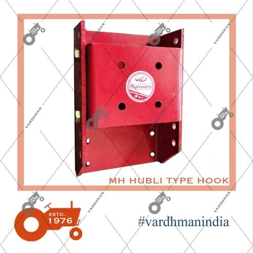 Mild Steel Mahindra Tractor Hubli Hook, Color : Red