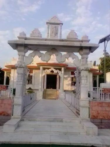 15 Feet Marble Temple Gate