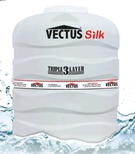 Vectus 3 Layer Water Tank, Color : White