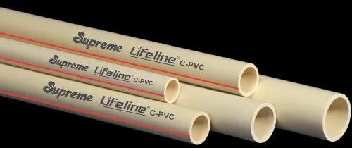 Supreme CPVC Pipes, Color : White