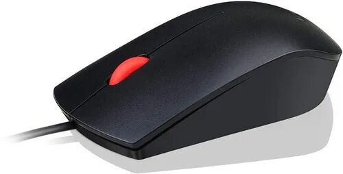 Lenovo Optical USB Mouse, Color : Black