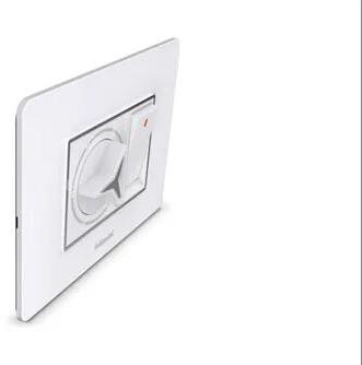 Polycarbonate Curve Modular Switch, Color : White