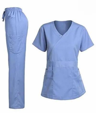 Plain Medical Scrub Set, Size : ALL SIZES