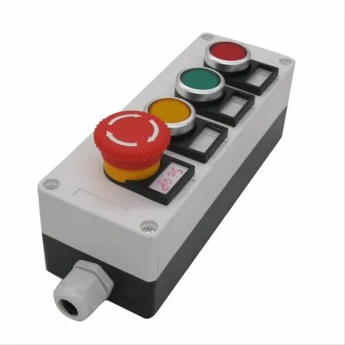 Plastic Push Button Station, Color : Red, Green Etc
