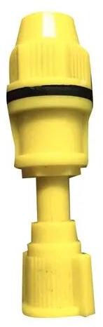 ABS Plastic Spray Nozzle, Color : Yellow