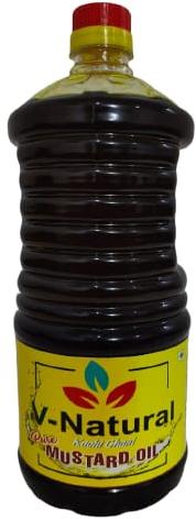 V Natural Mustard Oil, Packaging Type : Plastic Bottle