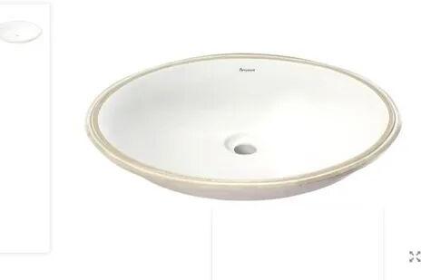 Oval Counter Top Wash Basin, Color : White