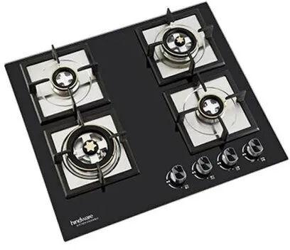 Tuffen Glass Kitchen Hobs, Color : Black