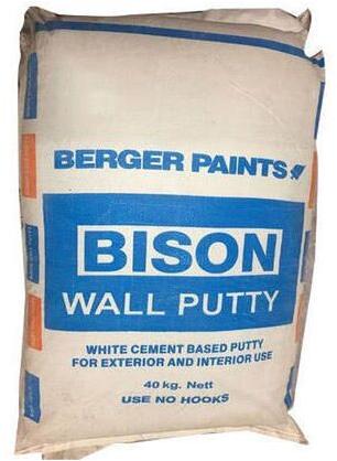 Berger Bison Wall Putty, Packaging Type : Sack Bag