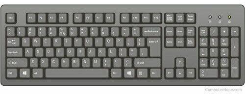 Wired Computer Keyboard