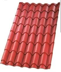 Jindal Tile Profile Roofing Sheet, Color : Red