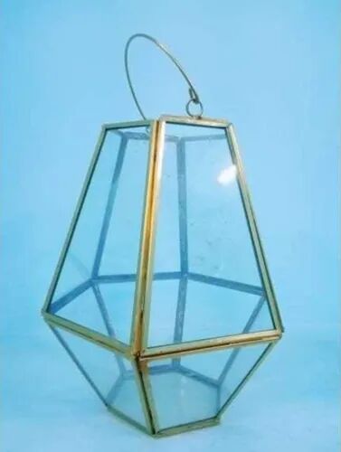 GLASS HANGING TERRARIUM, Size : H-22 CM DIA-20 CM