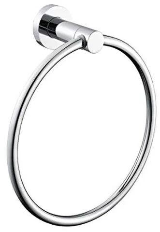 Stainless Steel Towel Ring, Shape : Round