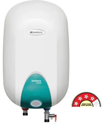 Havells Electric Geyser, Color : White Sky Blue