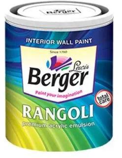 Berger Acrylic Emulsion Paint, Packaging Type : Plastic Can